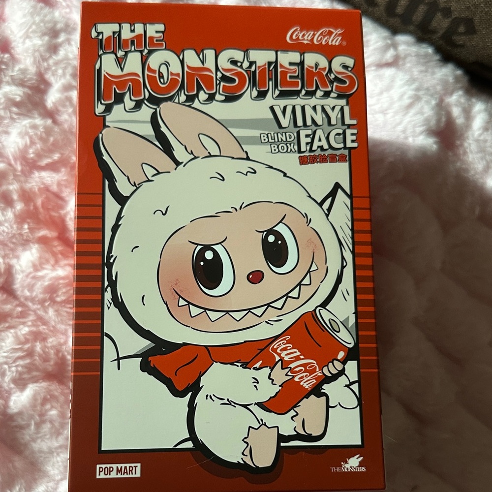 Coca-Cola The Monsters Vinyl Face Box - Red and White